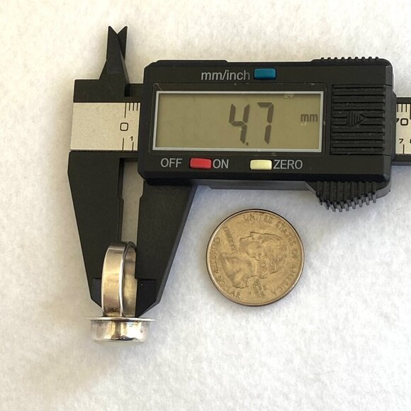 Sterling Silver 925 JLW Art Studio Jennifer Wagner Freshwater Pearl Ring Sz 7 - Picture 15 of 16